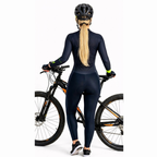 Macacão Ciclismo Feminino ZOOT-EKOI Pro Vélor — Manga Longa, Forro Espuma e UV