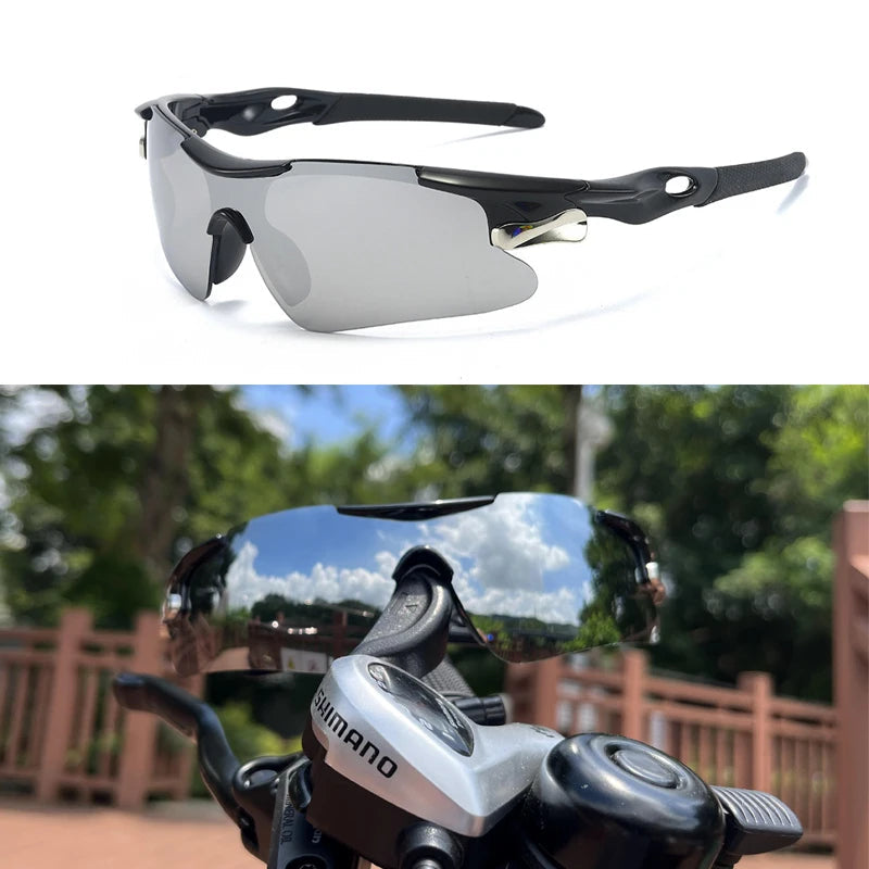 Óculos Ciclismo MTB Unissex — Lentes Intercambiáveis e Proteção UV Total