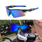 Óculos Ciclismo MTB Unissex — Lentes Intercambiáveis e Proteção UV Total