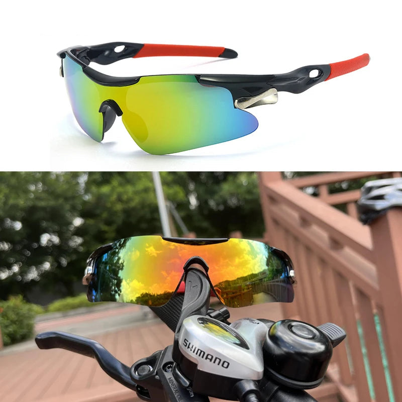 Óculos Ciclismo MTB Unissex — Lentes Intercambiáveis e Proteção UV Total