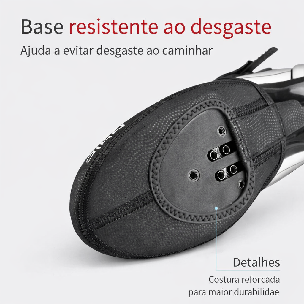 Protetor de Bico Sapatilha Ciclismo – Proteção Total Clip