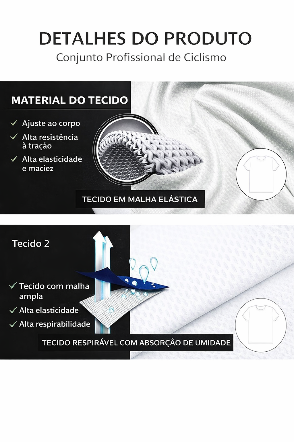 Camisa de Ciclismo Masculino Strava