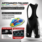 Conjunto de Ciclismo Masculino Strava Pro Race – Camisa + Bretelle, Leve, Respirável e Quick Dry