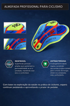 Conjunto de Ciclismo Personalizado PHTXOLUE 2025 – Jersey + Bretelle Unissex, Respirável, Proteção UV e Forro GEL 19D