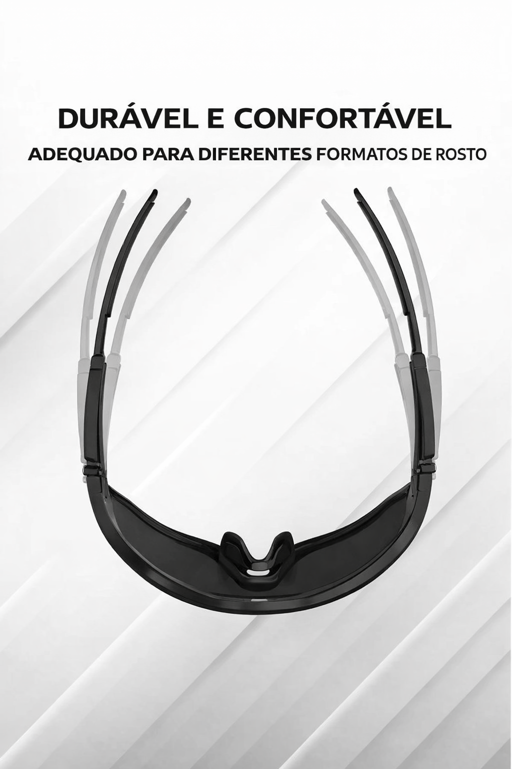 Óculos Ciclismo BUCKLOS Unissex — Lentes Intercambiáveis e Proteção UV 400