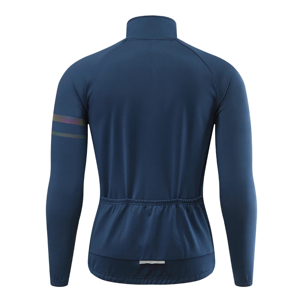 Jaqueta de Ciclismo Masculina WOSAWE BO284 – Corta Vento com Forro Fleece, Térmica e Refletiva