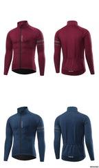 Jaqueta de Ciclismo Masculina WOSAWE BO284 – Corta Vento com Forro Fleece, Térmica e Refletiva