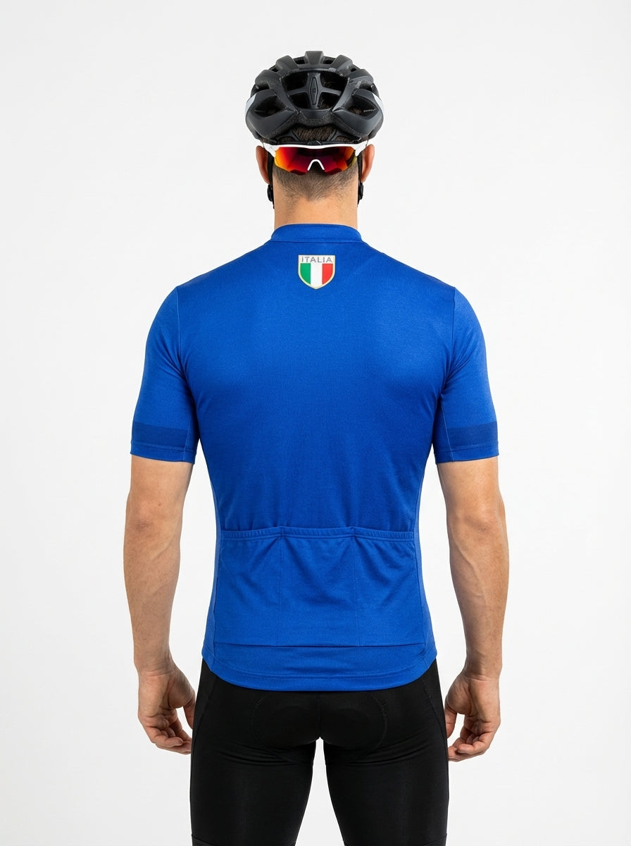 Camisa de Ciclismo Masculina Italia Vélor