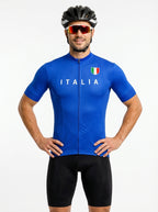 Camisa de Ciclismo Masculina Italia Vélor
