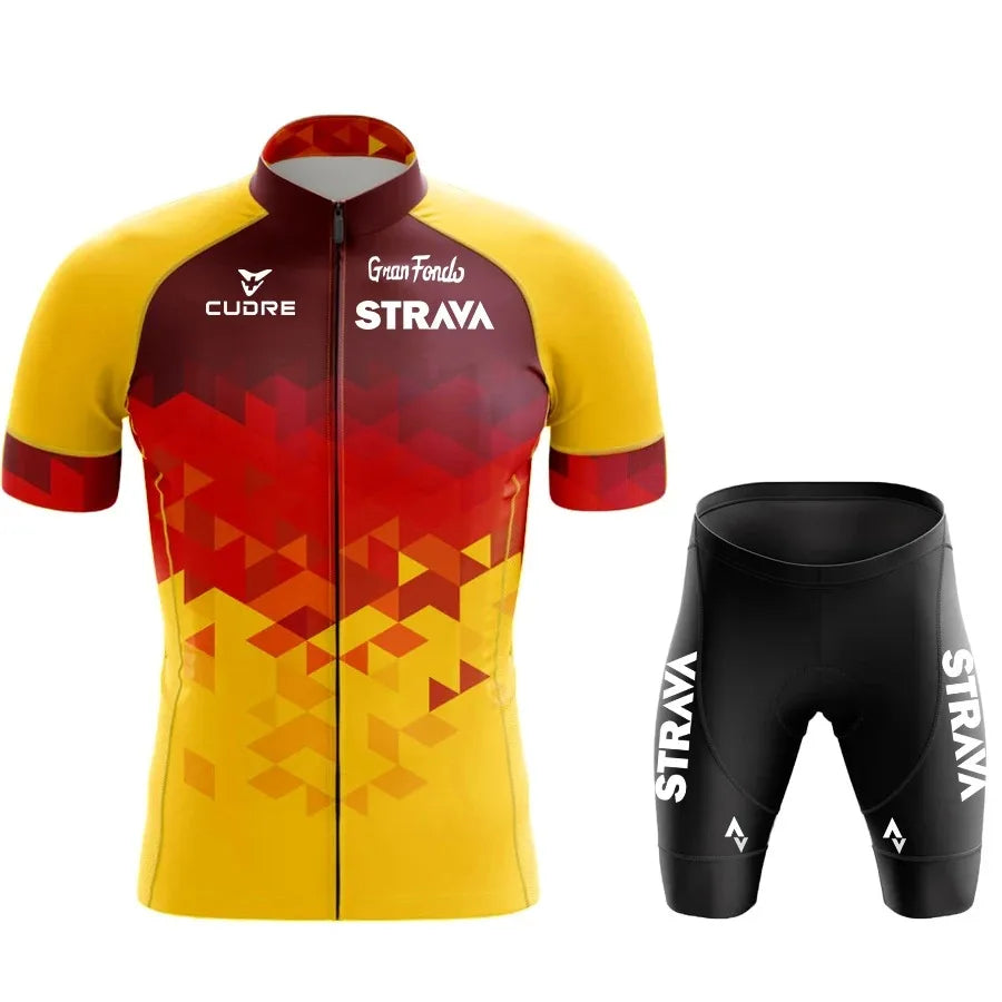 Conjunto de Ciclismo Masculino Strava