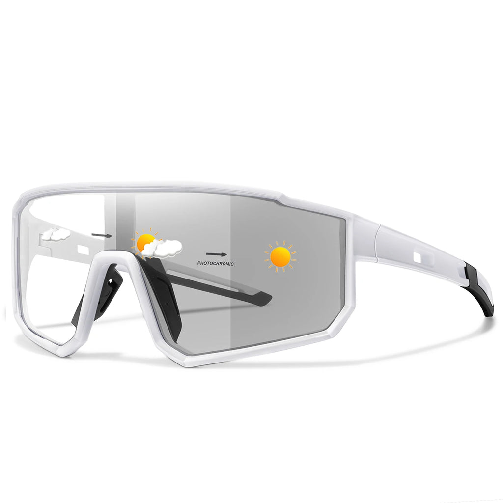 Óculos Ciclismo KD Vélor Fotocromático — Lentes Adaptáveis e Proteção UV400