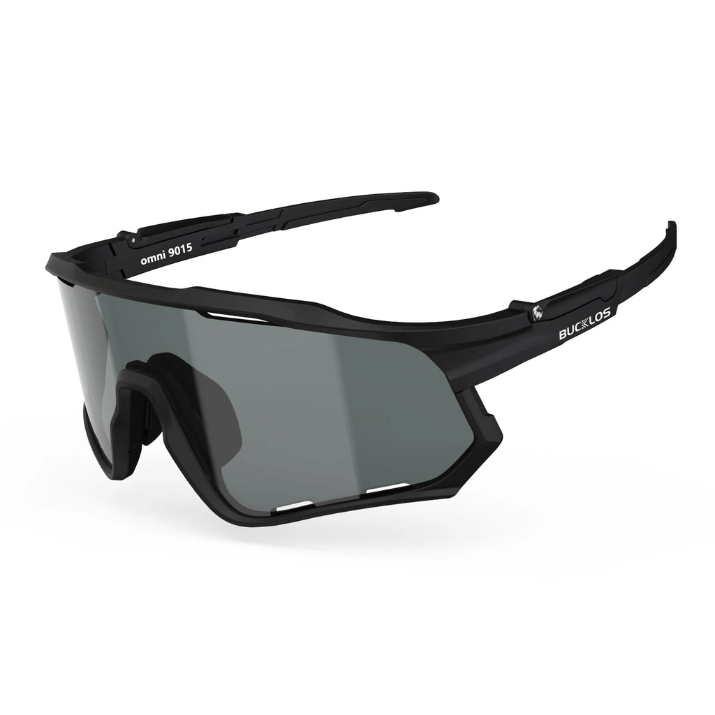 Óculos Ciclismo BUCKLOS Unissex — Lentes Intercambiáveis e Proteção UV 400