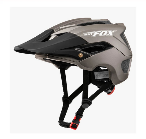 Capacete de Ciclismo BATFOX SpeedRide – Integrally Molded, Ultraleve e com Viseira