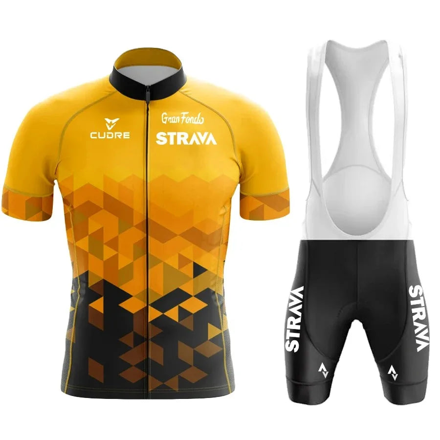 Conjunto de Ciclismo Masculino Strava