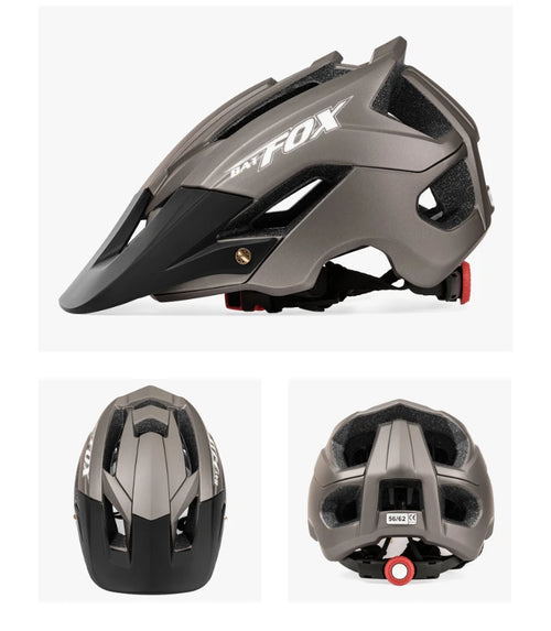 Capacete de Ciclismo BATFOX SpeedRide – Integrally Molded, Ultraleve e com Viseira