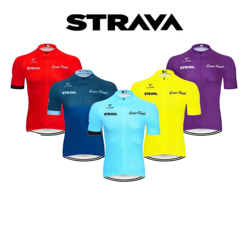 Camisa de Ciclismo Masculino Strava