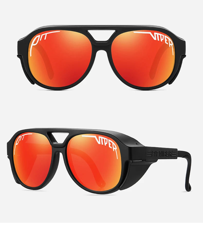 Óculos Ciclismo PIT VIPER Unissex — Proteção UV Total e Design Esportivo
