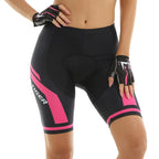 Bermuda de Ciclismo Feminina X-TIGER – Shorts com Forro 3D em Gel, Respirável, Proteção UV e Lycra