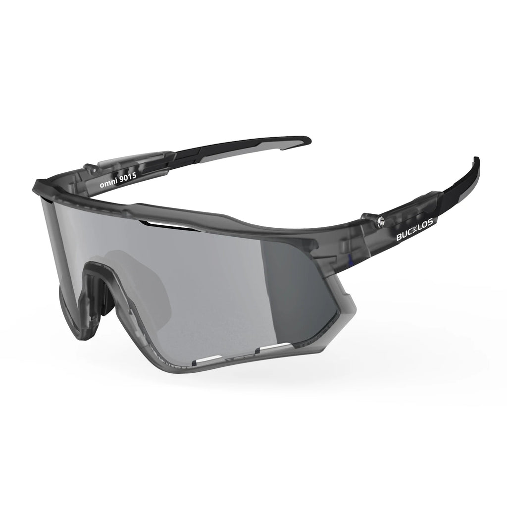 Óculos Ciclismo BUCKLOS Unissex — Lentes Intercambiáveis e Proteção UV 400