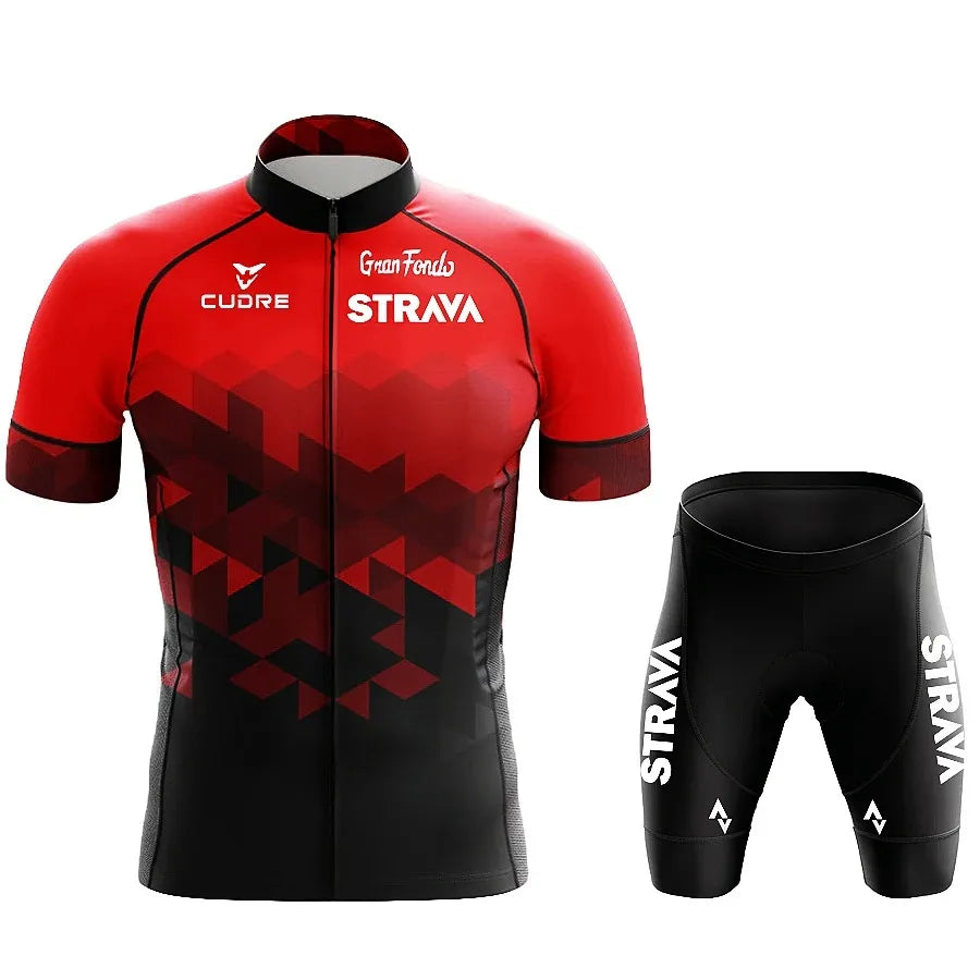 Conjunto de Ciclismo Masculino Strava