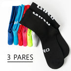 Meias Ciclismo Cano Alto Kit 3 Pares – Conforto e Performance