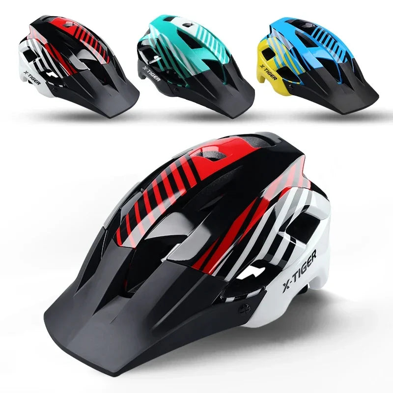 Capacete de Ciclismo X-TIGER TK-14 – Leve, Aerodinâmico e Certificado CE