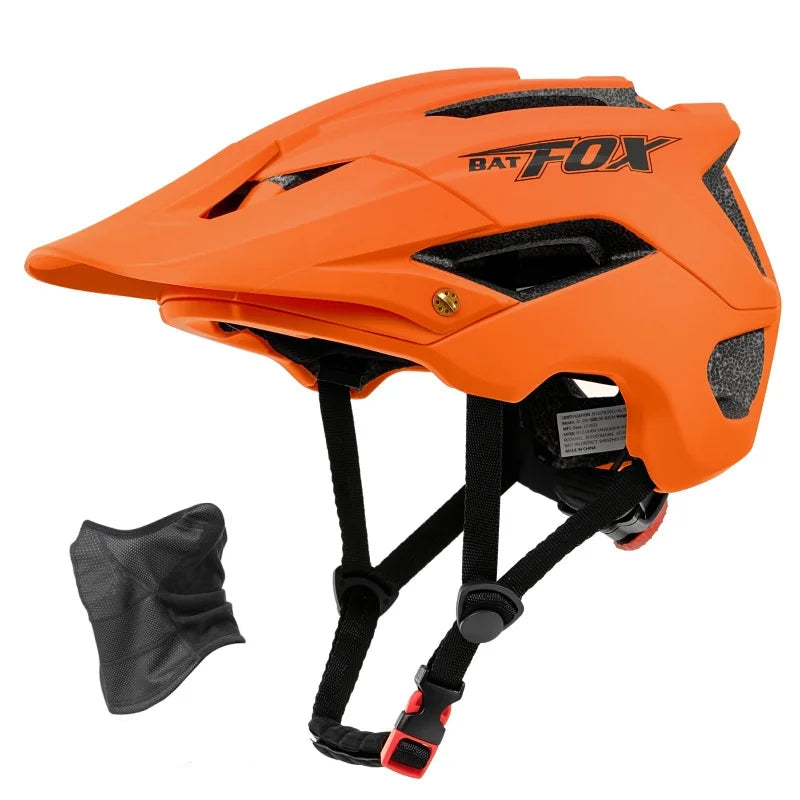 Capacete de Ciclismo BATFOX SpeedRide – Integrally Molded, Ultraleve e com Viseira