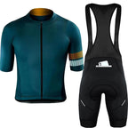Conjunto de Ciclismo Personalizado PHTXOLUE 2025 – Jersey + Bretelle Unissex, Respirável, Proteção UV e Forro GEL 19D