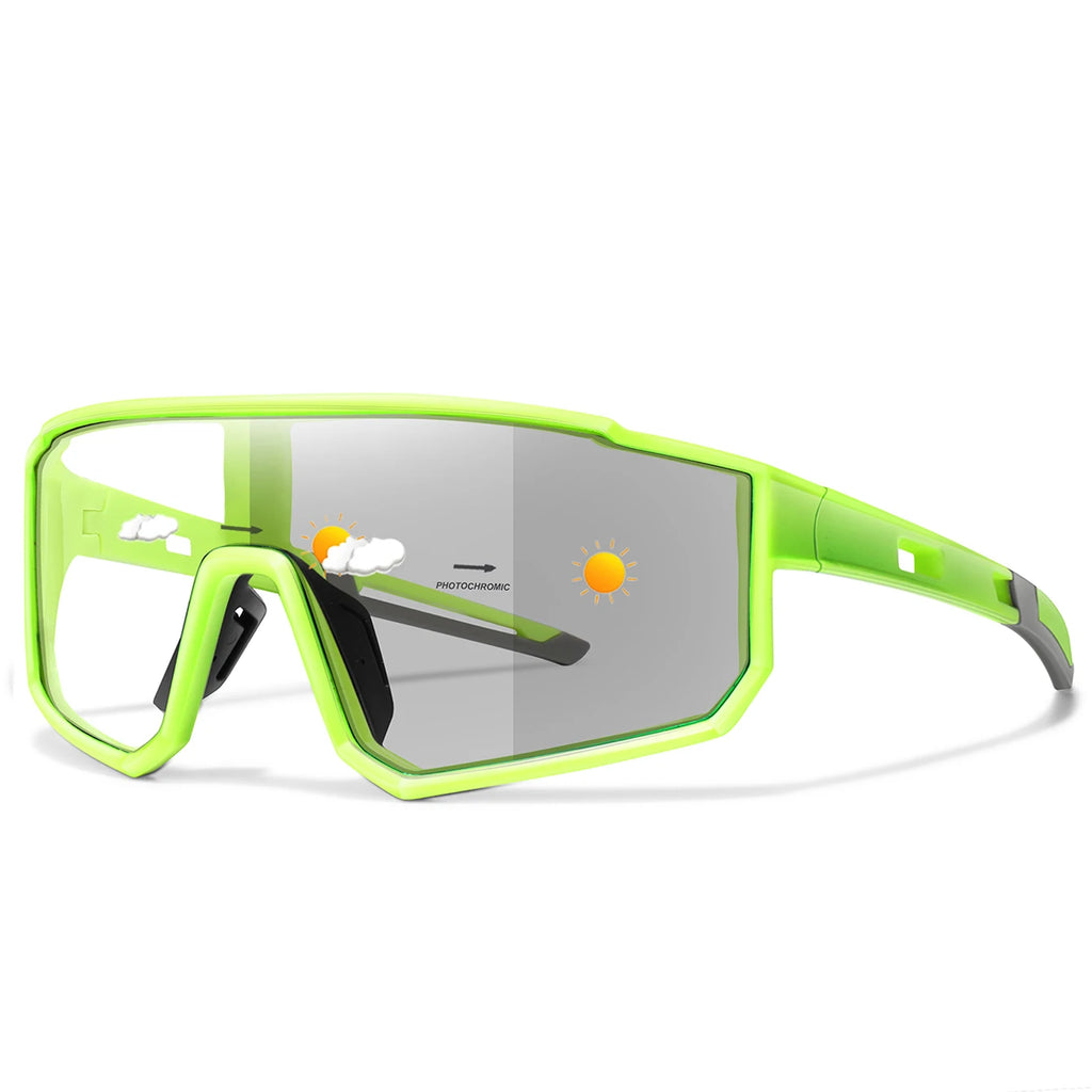 Óculos Ciclismo KD Vélor Fotocromático — Lentes Adaptáveis e Proteção UV400