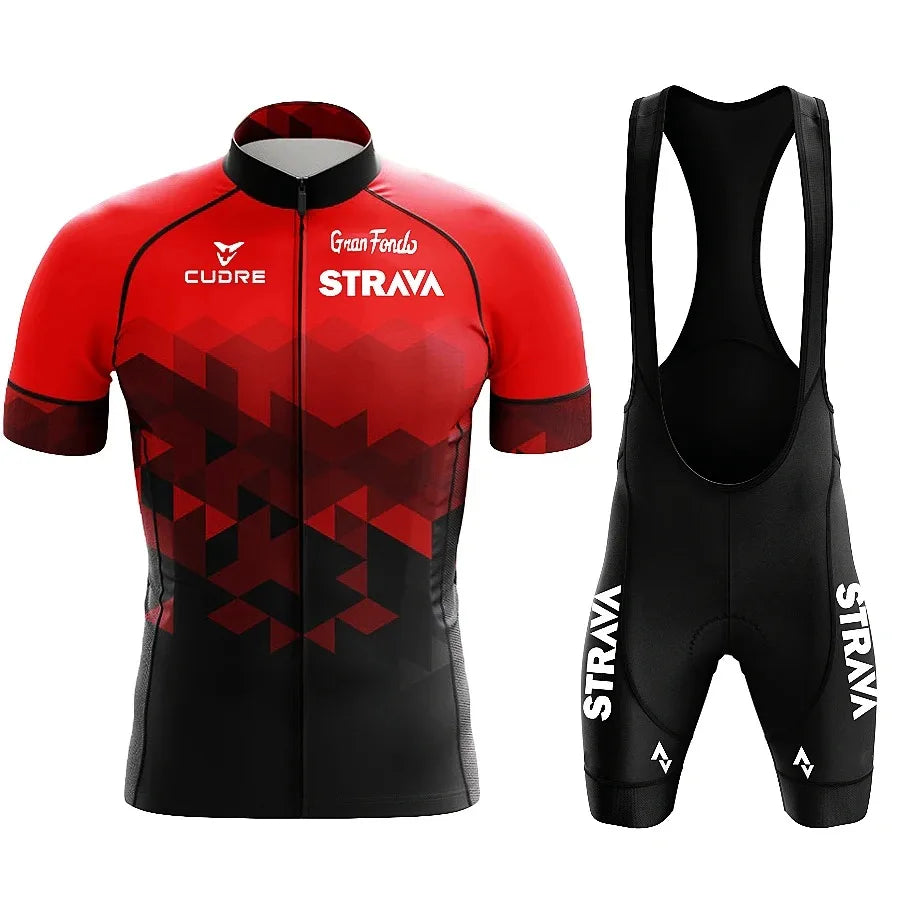 Conjunto de Ciclismo Masculino Strava