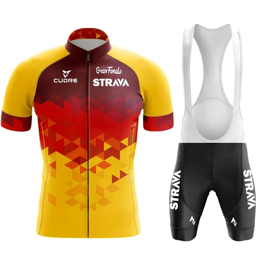 Conjunto de Ciclismo Masculino Strava