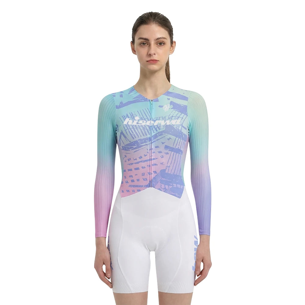 Macaquinho de Ciclismo Feminino HISERWA