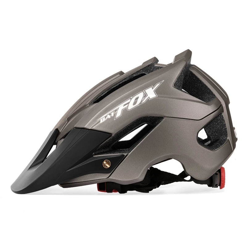 Capacete de Ciclismo BATFOX SpeedRide – Integrally Molded, Ultraleve e com Viseira