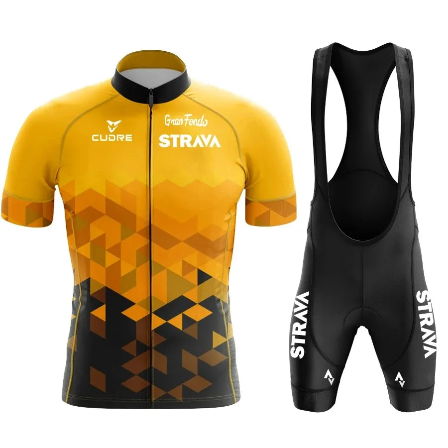 Conjunto de Ciclismo Masculino Strava