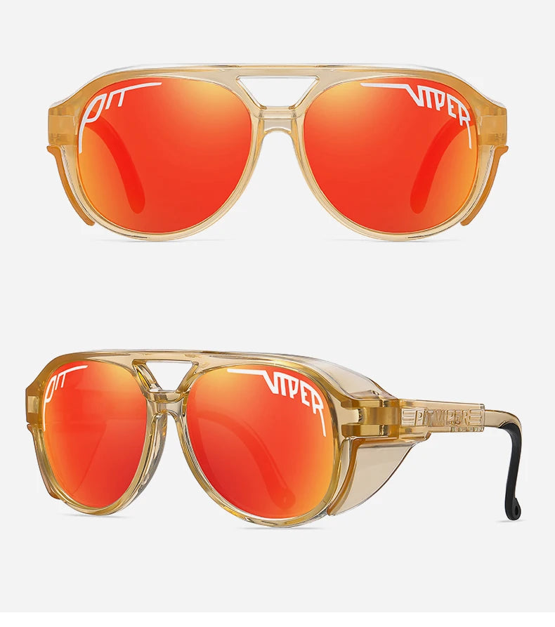 Óculos Ciclismo PIT VIPER Unissex — Proteção UV Total e Design Esportivo