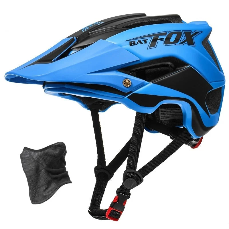 Capacete de Ciclismo BATFOX SpeedRide – Integrally Molded, Ultraleve e com Viseira