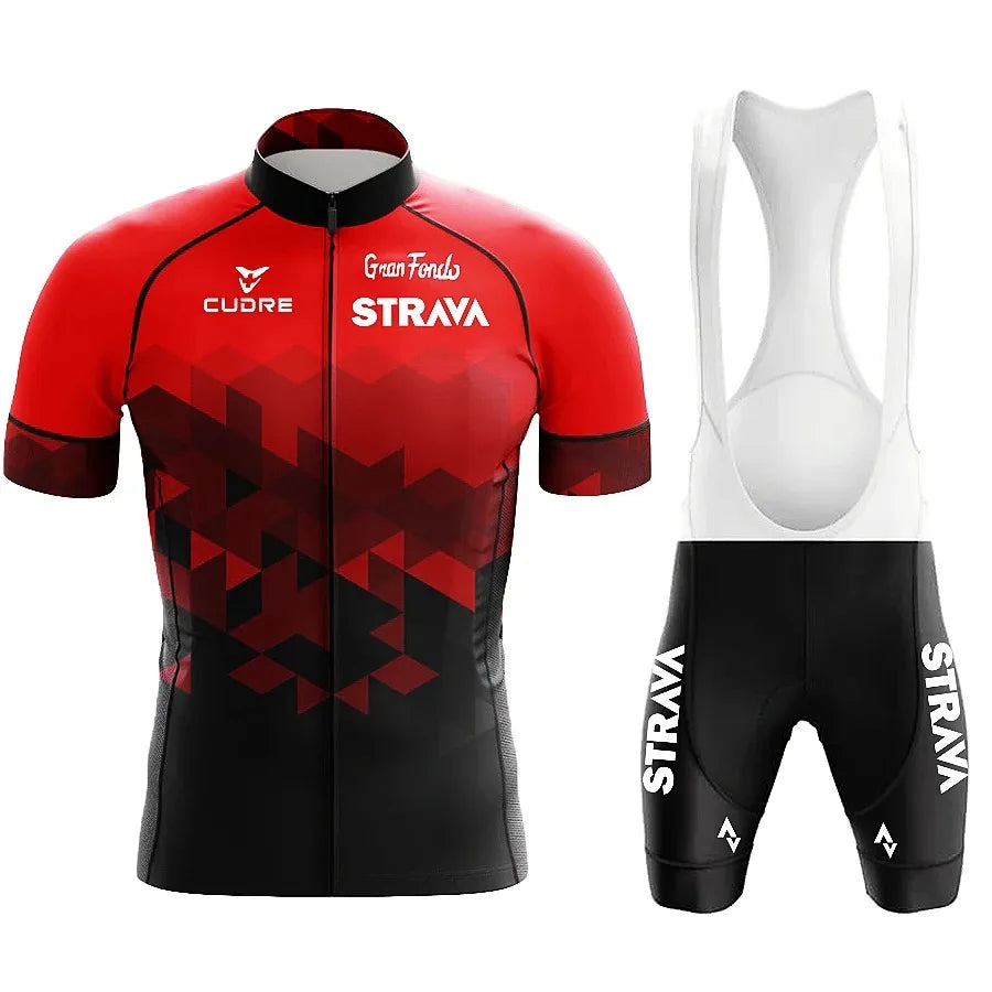 Conjunto de Ciclismo Masculino Strava