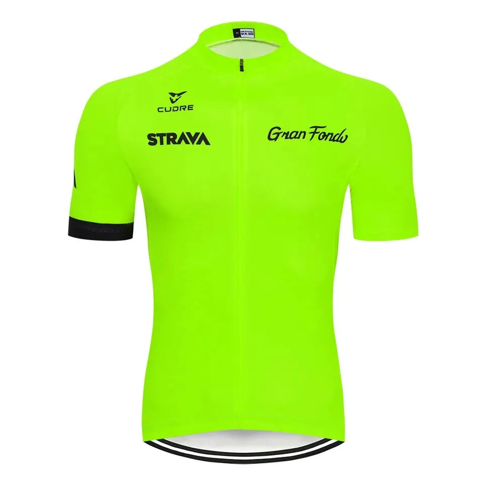 Camisa de Ciclismo Masculino Strava