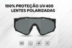 Óculos Ciclismo BUCKLOS Unissex — Lentes Intercambiáveis e Proteção UV 400