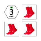 Meias Ciclismo Cano Alto Kit 3 Pares – Conforto e Performance