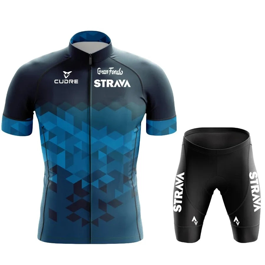 Conjunto de Ciclismo Masculino Strava