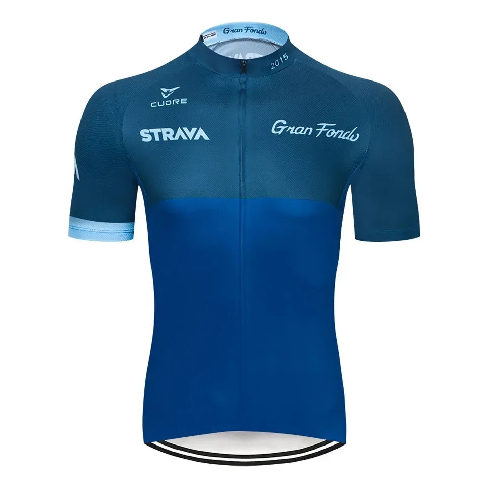 Camisa de Ciclismo Masculino Strava