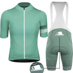 Conjunto de Ciclismo Personalizado PHTXOLUE 2025 – Jersey + Bretelle Unissex, Respirável, Proteção UV e Forro GEL 19D