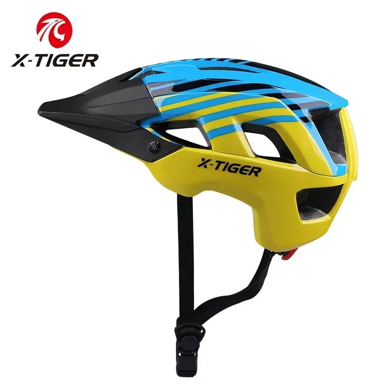 Capacete de Ciclismo X-TIGER TK-14 – Leve, Aerodinâmico e Certificado CE
