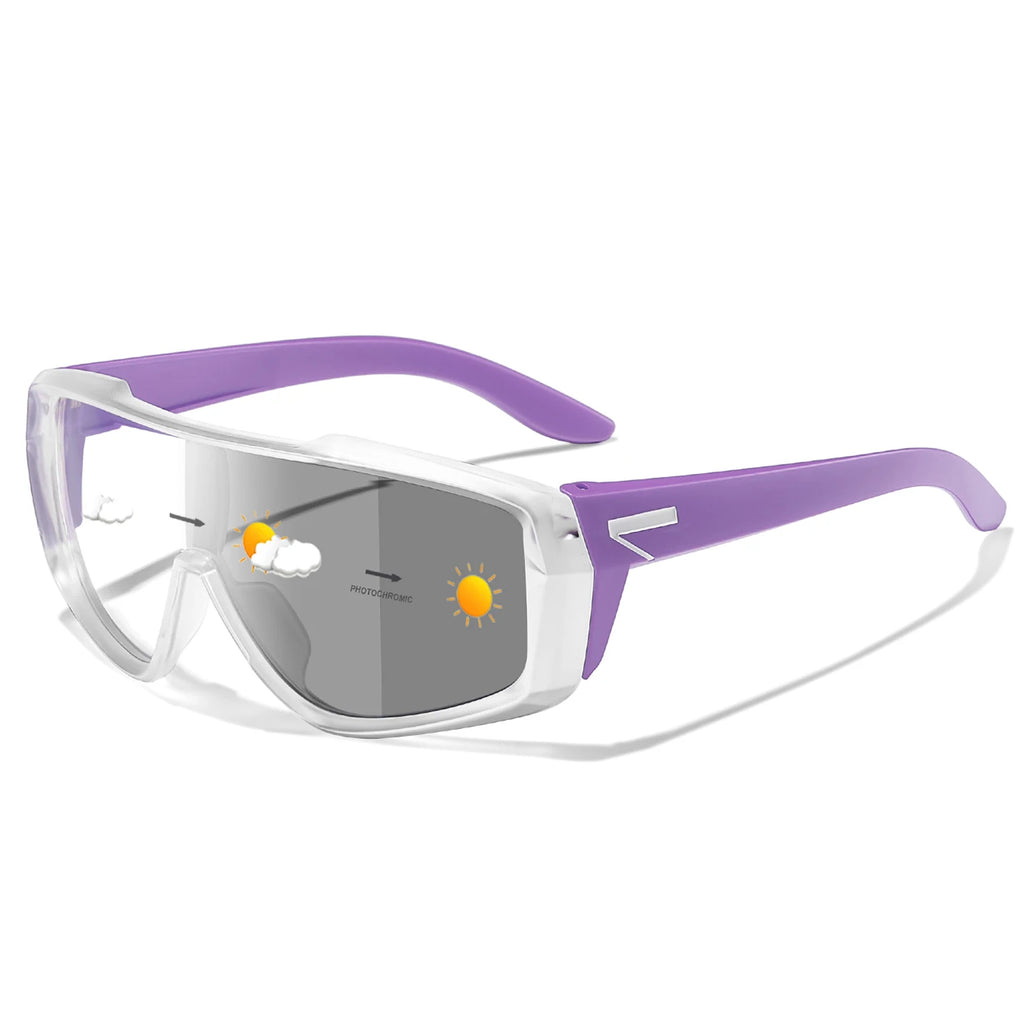 Óculos Ciclismo KD Vélor Fotocromático — Lentes Adaptáveis e Proteção UV400