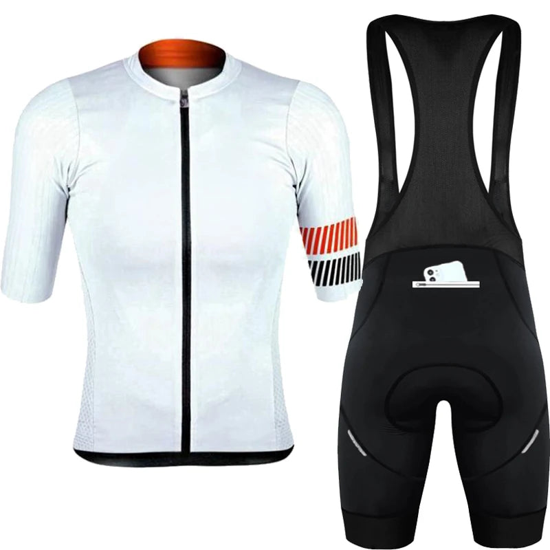 Conjunto de Ciclismo Personalizado PHTXOLUE 2025 – Jersey + Bretelle Unissex, Respirável, Proteção UV e Forro GEL 19D