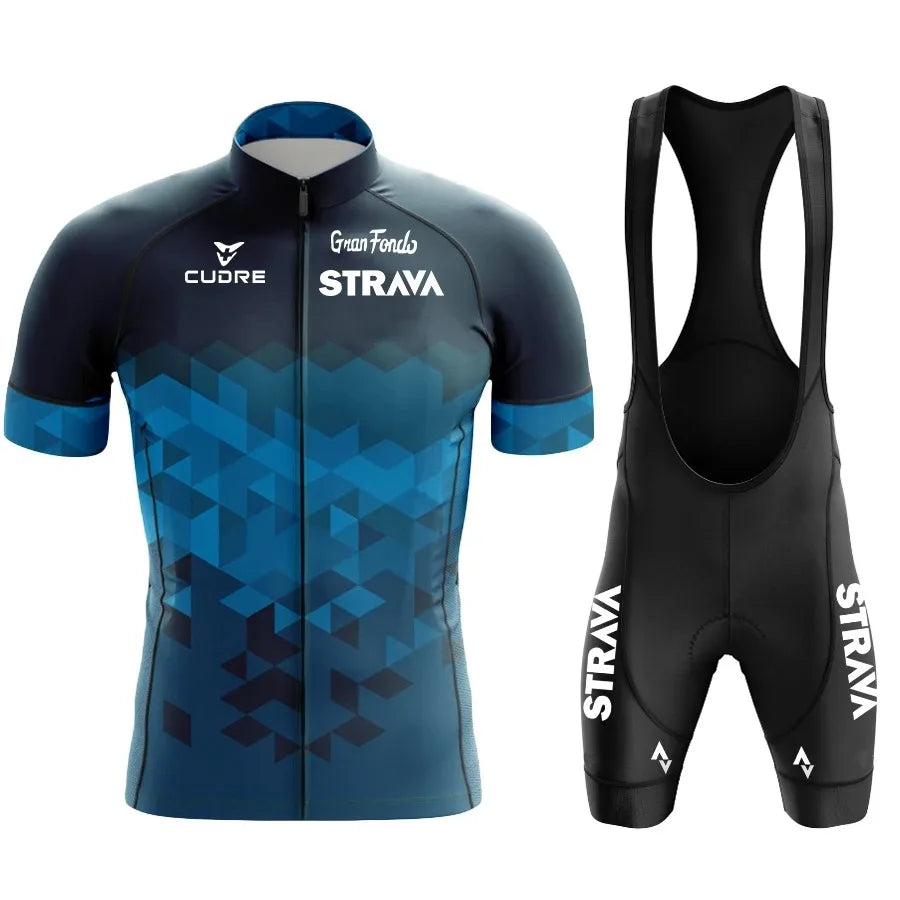 Conjunto de Ciclismo Masculino Strava