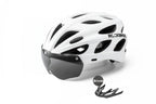 Capacete de Ciclismo ROCKBROS TT-16 — Viseira Magnética, Integrally Molded e Certificado CE