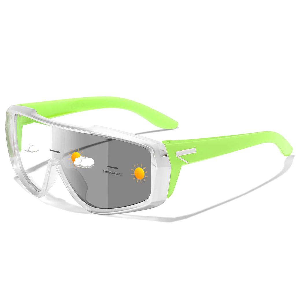 Óculos Ciclismo KD Vélor Fotocromático — Lentes Adaptáveis e Proteção UV400