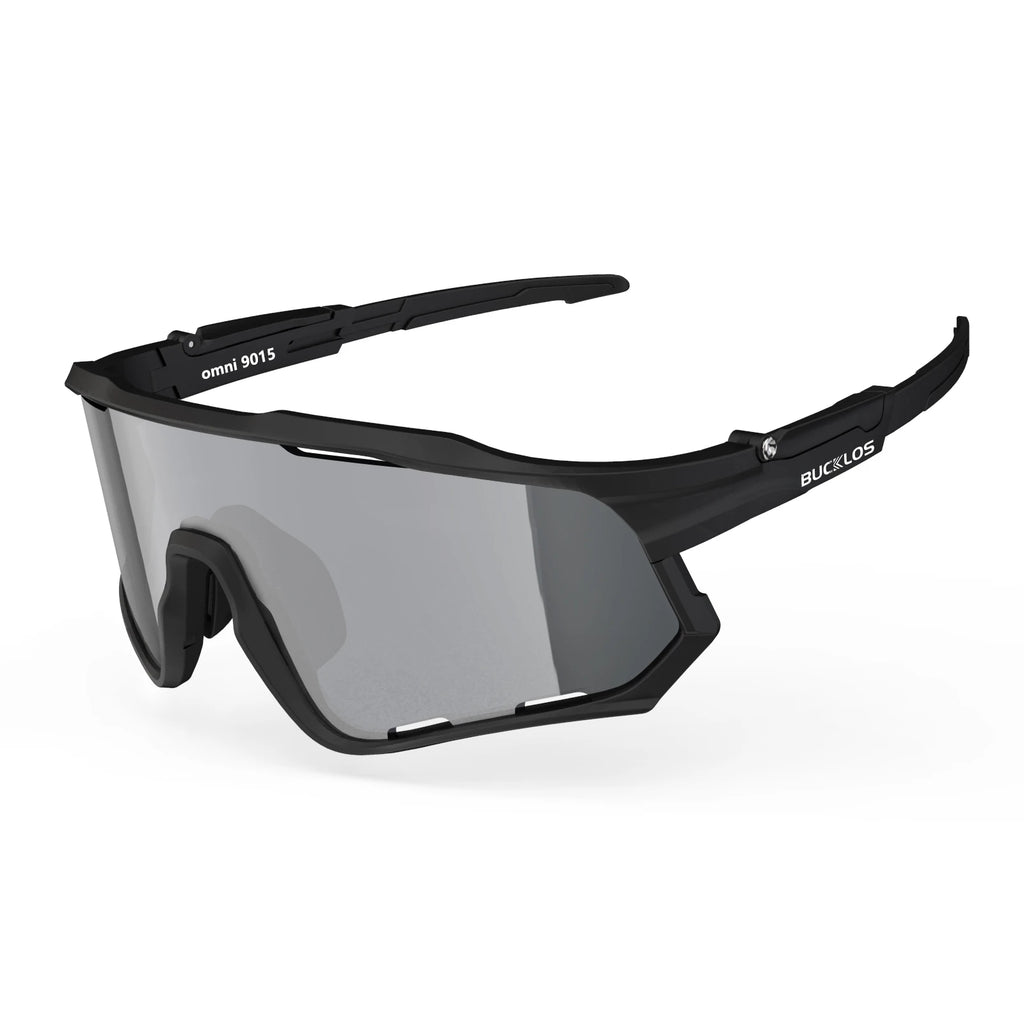 Óculos Ciclismo BUCKLOS Unissex — Lentes Intercambiáveis e Proteção UV 400